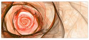 Slika - Ruža umjetničkog duha (120x50 cm)