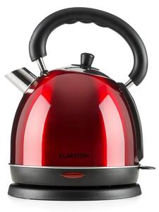 Klarstein Teatime kuhalo za vodu, čaj 1850 - 2200 W 1,8 l nehrđajući čelik, rubin crvena