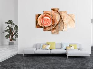Slika - Ruža umjetničkog duha (150x105 cm)