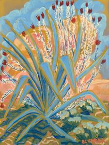 Ilustracija Field flower, Eleanor Baker, (30 x 40 cm)
