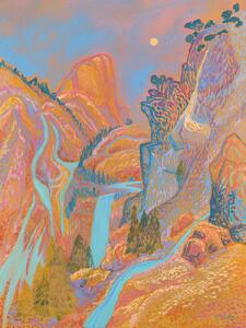 Ilustracija Colorfull rocks, Eleanor Baker, (30 x 40 cm)