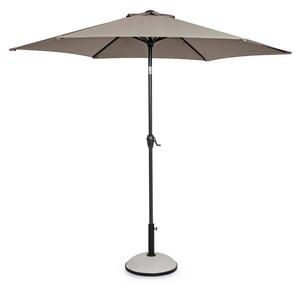 Smeđe-sivi suncobran ø 270 cm Kalife – Bizzotto