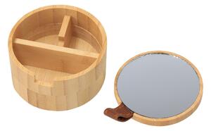 AtmoWood Kutija za nakit od bambusa sa zrcalom