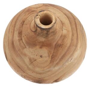 Hogewoning Drvena okrugla vaza Ø21 cm