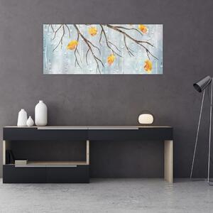 Slika - Kišna jesen (120x50 cm)