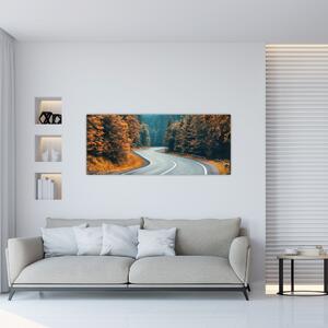 Slika - Vijugava cesta (120x50 cm)