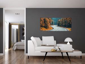 Slika - Vijugava cesta (120x50 cm)