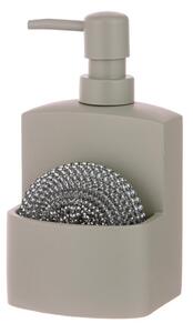 Sivi dozator sapuna od polyresina 250 ml Essentials – Ladelle