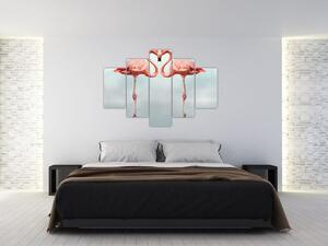 Slika dva flaminga (150x105 cm)