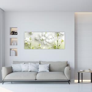 Slika s cvijećem (120x50 cm)