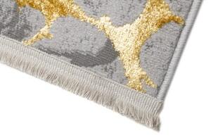 Tepih sa zlatnim motivom za dnevni boravak Širina: 80 cm | Duljina: 150 cm