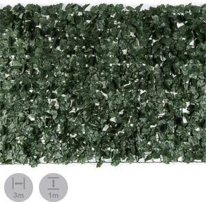 Blumfeldt Fency Dark Ivy, tamno zeleni, bršljan, ograda za zaštitu od pogleda, zaštita od vjetra, 300 x 100 cm