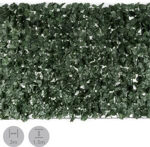 Blumfeldt Fency Dark Ivy, tamno zeleni, bršljan, ograda za zaštitu od pogleda, zaštita od vjetra, 300 x 150 cm
