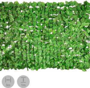 Blumfeldt FENCY BRIGHT Leaf, svjetlozelena, zaštitna ograda, privatnost i zaštita od vjetra, 300 x 100 cm