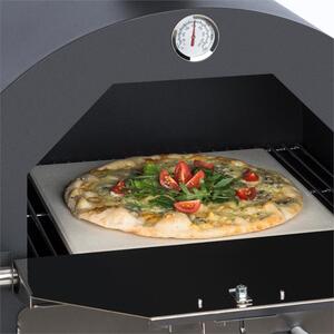 Klarstein Pizzaiolo Perfetto, kamen za pečenje pizze, 30,5 x 30,5 cm, šamot kamen