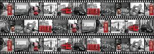 Foto tapeta - Filmska traka - London (152,5x104 cm)