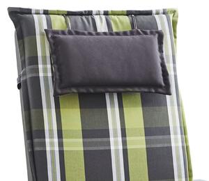 Blumfeldt Donau, jastuk za stolicu, visoki naslon, za vrtnu stolice, poliester, 50 × 120 × 6 cm, 2 x jastuk