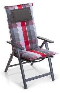 Blumfeldt Donau, jastuk za stolicu, visoki naslon, za vrtnu stolice, poliester, 50 × 120 × 6 cm, 1 x jastuk