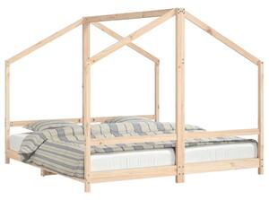 VidaXL Okvir za dječji krevet 2x(90x190) cm od masivne borovine