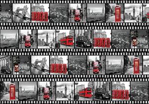 Foto tapeta - Filmska traka - London (152,5x104 cm)