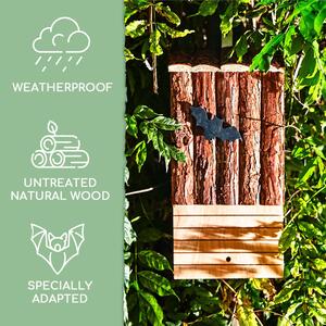 Blumfeldt Kućica za šišmiše, gnijezdo, pomoć za prezimljavanje, useljivo tijekom cijele godine, drvo jele