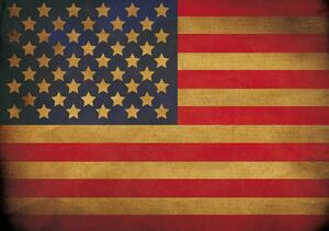 Foto tapeta - Zastava SAD-a (152,5x104 cm)