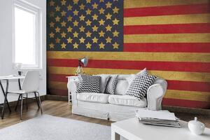 Foto tapeta - Zastava SAD-a (152,5x104 cm)