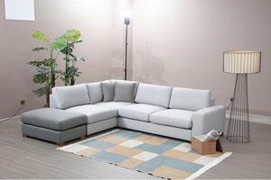 Atelier Del Sofa Kutna garnitura, Sivo Svijetlo siva, Loop 1