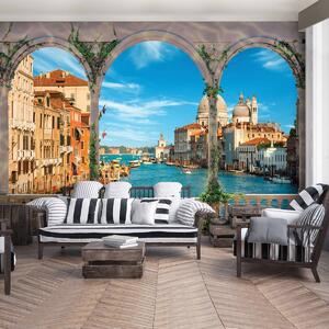 Foto tapeta - Kanal Grande u Veneciji (152,5x104 cm)