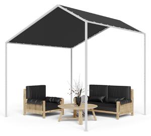 Blumfeldt La Rochelle Gazebo, kosi krov, UV 50+, aluminijski okvir, poliesterski pokrov