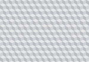 Foto tapeta - 3D bijeli mozaik (152,5x104 cm)