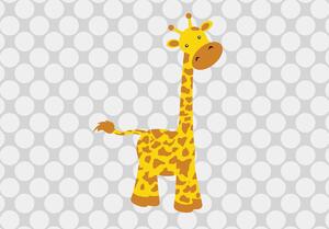 Foto tapeta - Žirafa (152,5x104 cm)