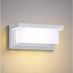 Brilagi - Vanjska zidna svjetiljka BRICKY 1xE27/60W/230V bijela IP54