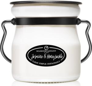 Milkhouse Candle Co. Creamery Jasmine & Honeysuckle mirisna svijeća Cream Jar 142 g