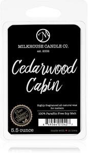 Milkhouse Candle Co. Creamery Cedarwood Cabin vosak za aroma lampu 155 g
