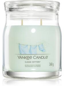 Yankee Candle Clean Cotton mirisna svijeća Signature 368 g