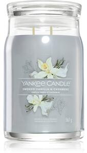 Yankee Candle Smoked Vanilla & Cashmere mirisna svijeća Signature 567 g