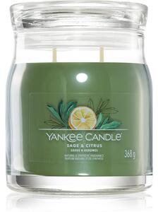 Yankee Candle Sage & Citrus mirisna svijeća Signature Signature 368 g