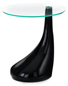 Okrugli pomoćni stol sa staklenom pločom ø 45 cm Pop - Tomasucci