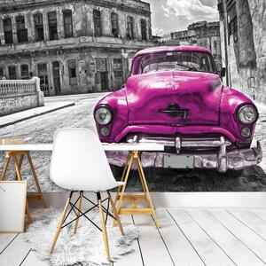 Foto tapeta - Kubanski stari automobil (152,5x104 cm)