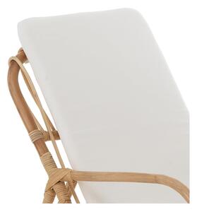 Fotelja s pletivom u bijelo-prirodnoj boji Erik - Tomasucci