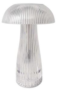 LED Prigušiva punjiva stolna lampa LED/1W/5V 3000-6000K 1800 mAh prozirna