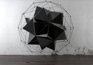 Foto tapeta - 3D geometrija (152,5x104 cm)