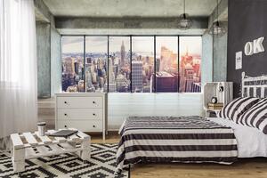 Foto tapeta - Pogled na New York City (152,5x104 cm)