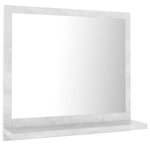 VidaXL Kupaonsko ogledalo boja betona 40x10,5x37 cm konstruirano drvo