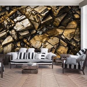 Foto tapeta - Zlatne stijene (152,5x104 cm)