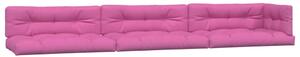 VidaXL Jastuci za palete 7 kom ružičasti od tkanine