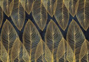 Foto tapeta - Zlatno lišće (152,5x104 cm)