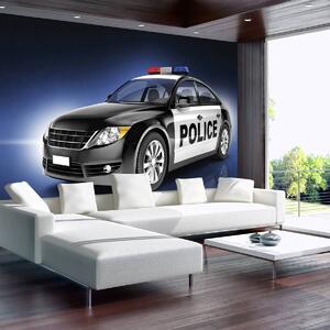Foto tapeta - Policijski auto (152,5x104 cm)