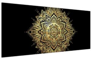 Slika - Mandala bogastva (120x50 cm)